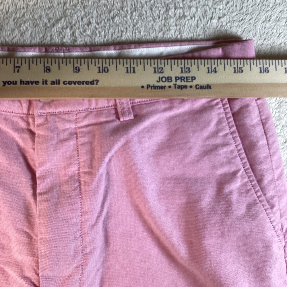 Polo Ralph Lauren Mens Pink Oxford Cotton Shorts Size 31 Classic Fit Preppy - Picture 5 of 8